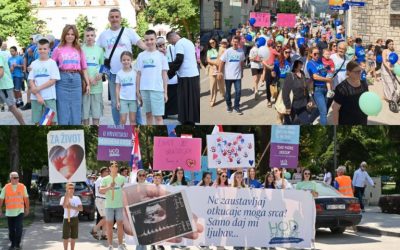 Prvi Hod za život u Metkoviću okupio mnoštvo ljudi: Želimo zakon koji štiti pravo na život